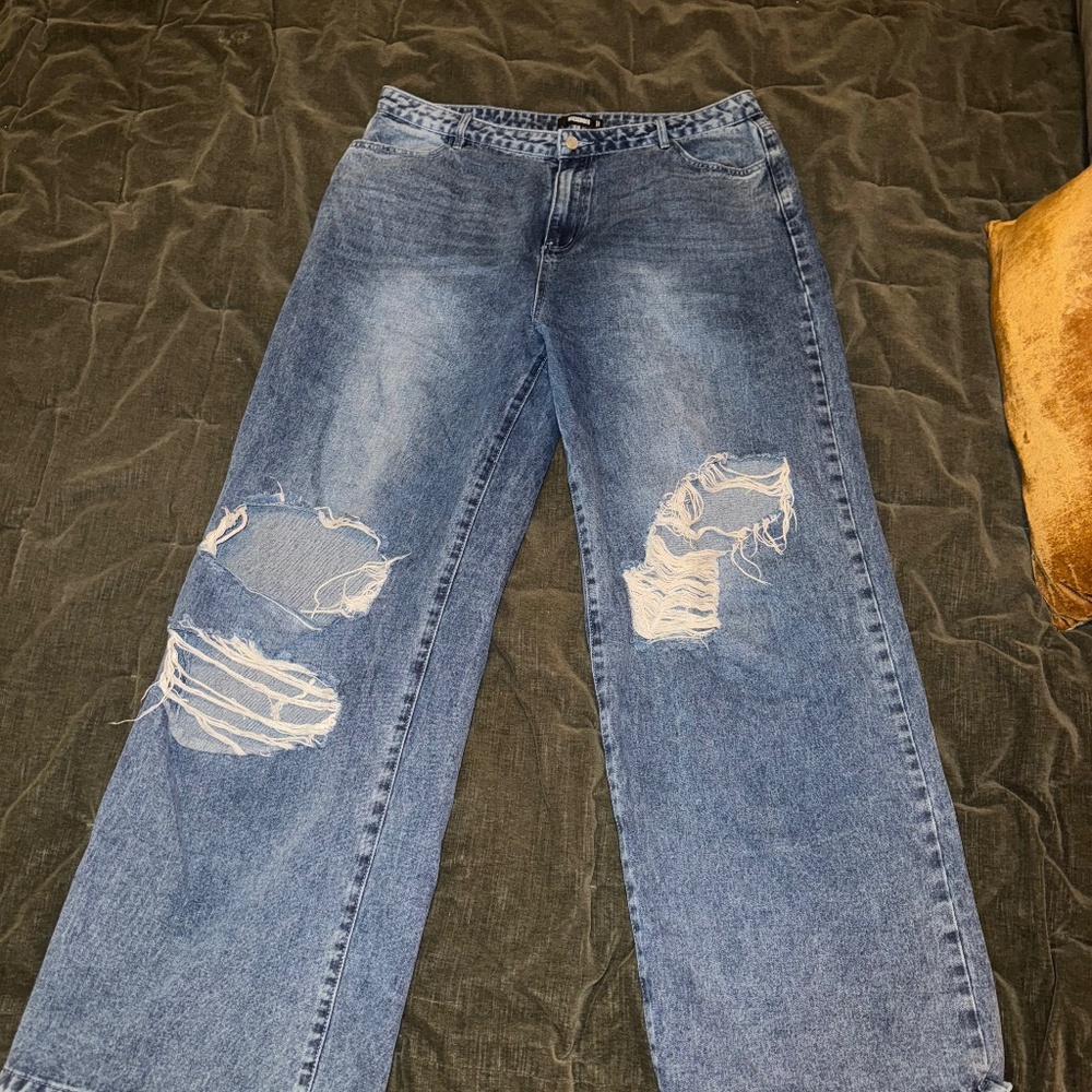 Missguided Distressed Denim